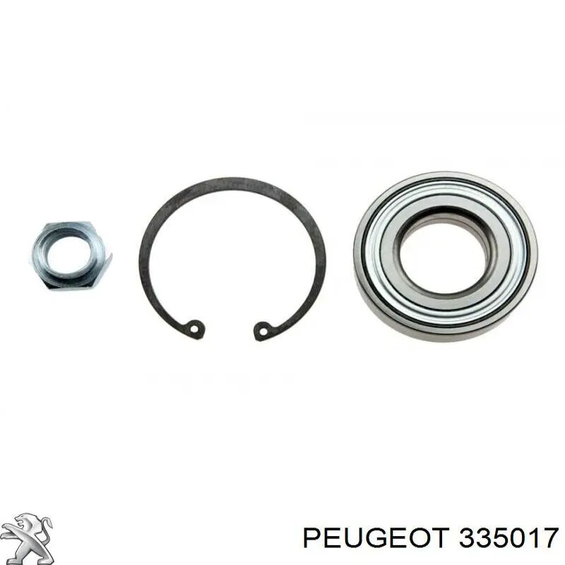 Підшипник ступиці 335017 Peugeot/Citroen
