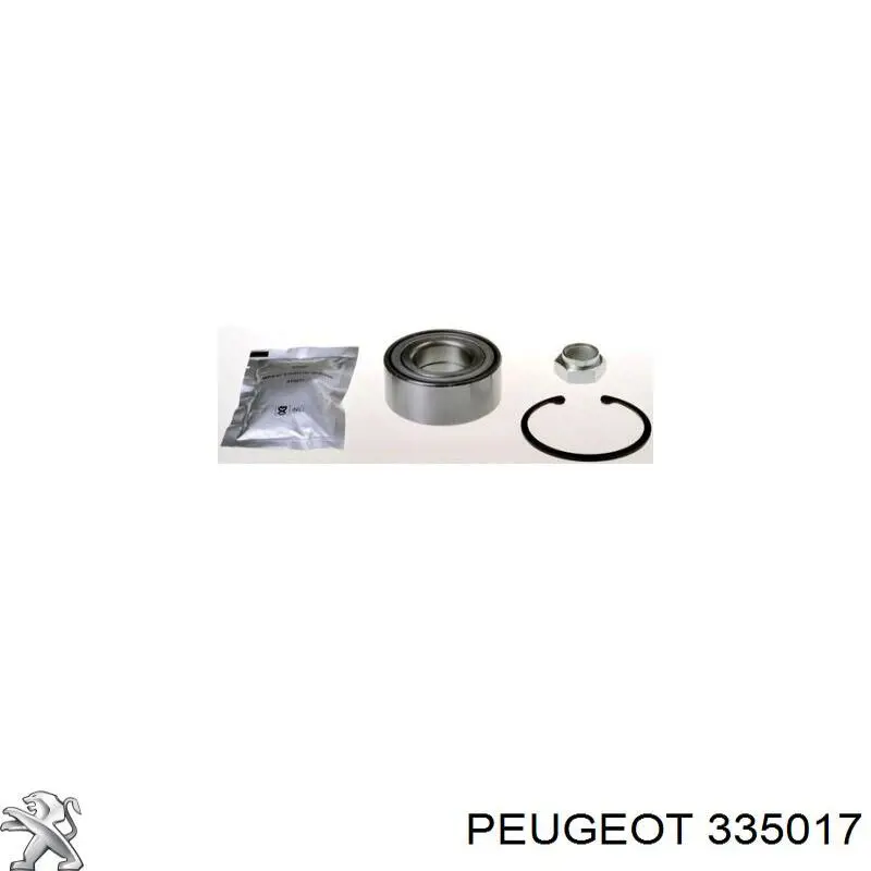 Підшипник маточини Peugeot/Citroen 335017