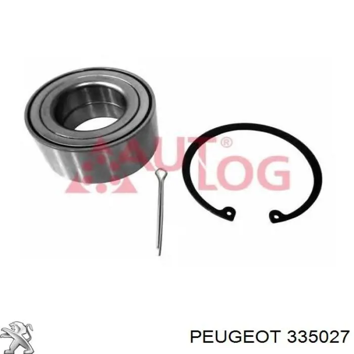 Комплект підшипник маточини передньої Peugeot/Citroen 335027 ціна, від 13.98 USD
