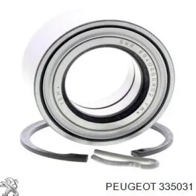 Комплект підшипник маточини передньої Peugeot/Citroen 335031 ціна, від 25.78 USD