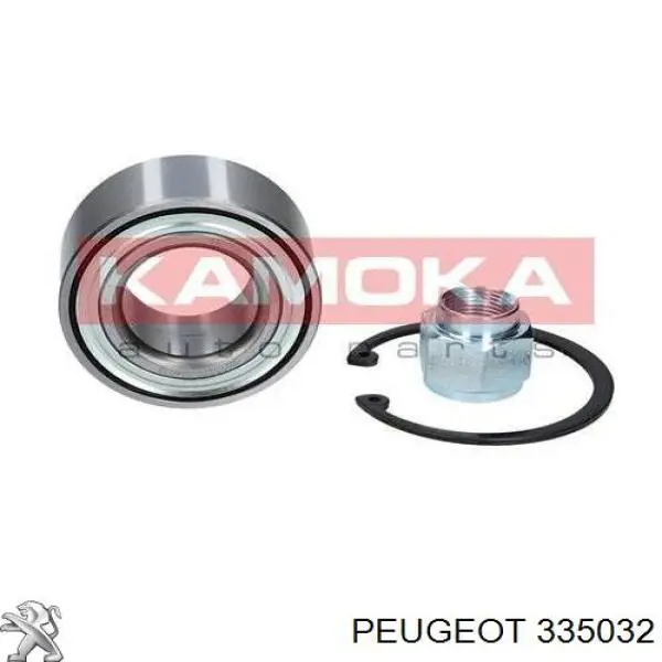 Комплект підшипник маточини передньої Peugeot/Citroen 335032 ціна, від 19.32 USD