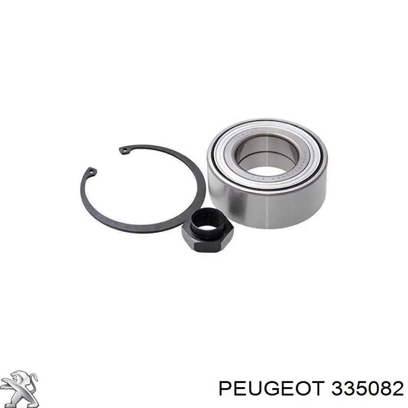 Комплект підшипник маточини передньої Peugeot/Citroen 335082 ціна, від 31.67 USD