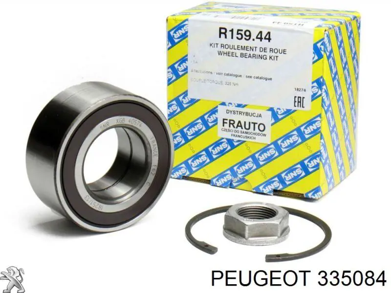 Купити 335084 Peugeot/Citroen Підшипник ступиці передньої