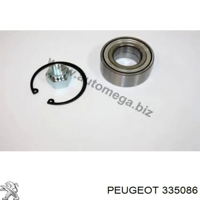 Купити 335086 Peugeot/Citroen Підшипник ступиці передньої
