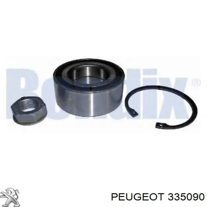 Купити 335090 Peugeot/Citroen Підшипник ступиці передньої