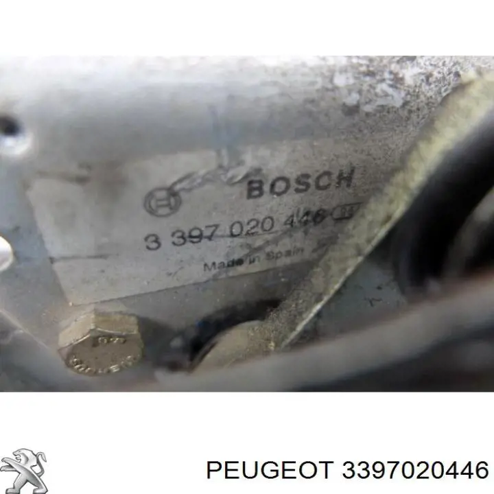 3397020446 Peugeot/Citroen Трапеція склоочисника