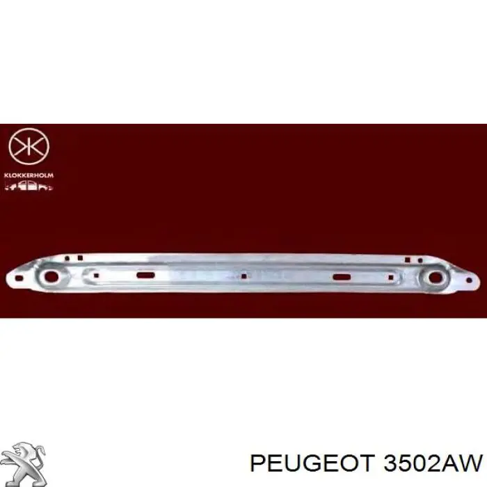 Рамка радіатора нижня Peugeot/Citroen 3502AW ціна, від 18.07 USD