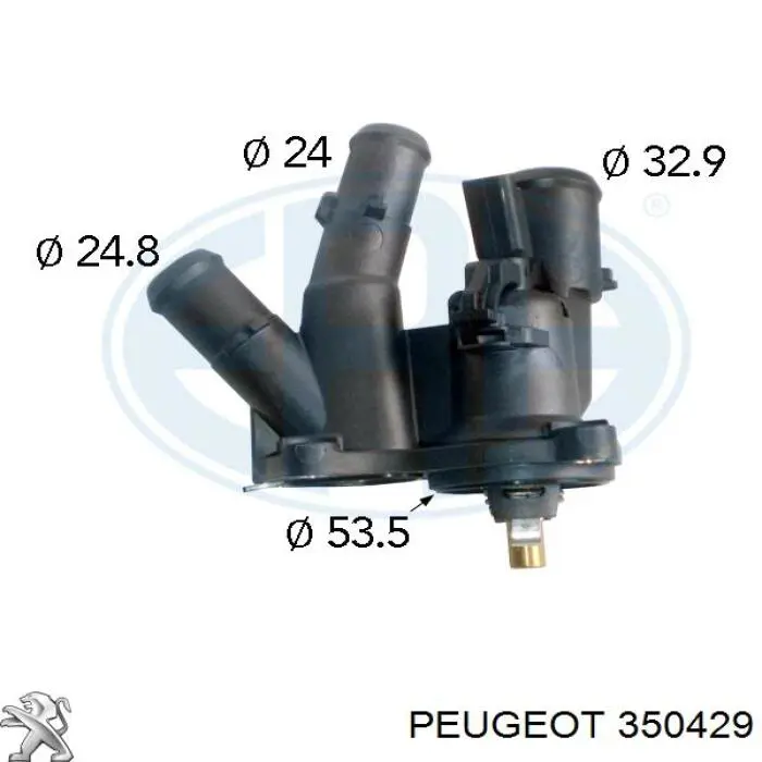 Сайлентблок передній балки/підрамника 350429 Peugeot/Citroen