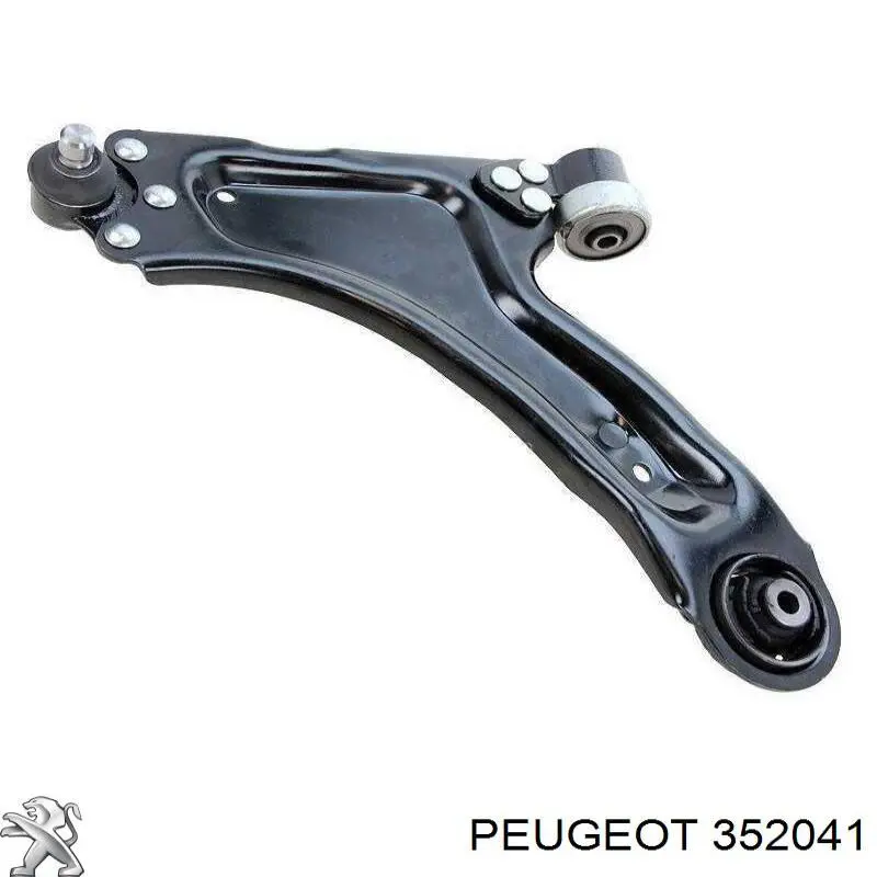 352128 Peugeot/Citroen важіль передньої підвіски нижній, правий