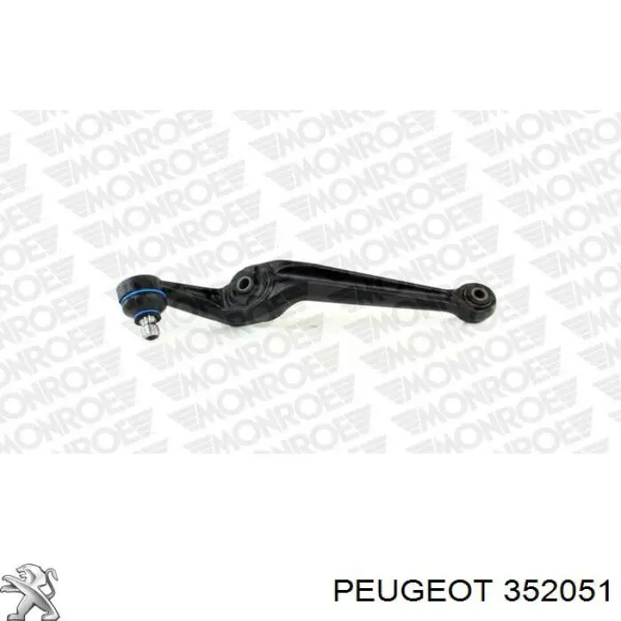 Важіль передньої підвіски нижній, лівий 352051 Peugeot/Citroen