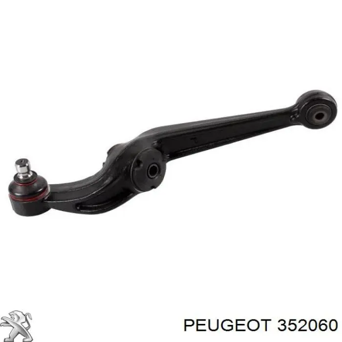 Важіль передньої підвіски нижній, лівий 352060 Peugeot/Citroen
