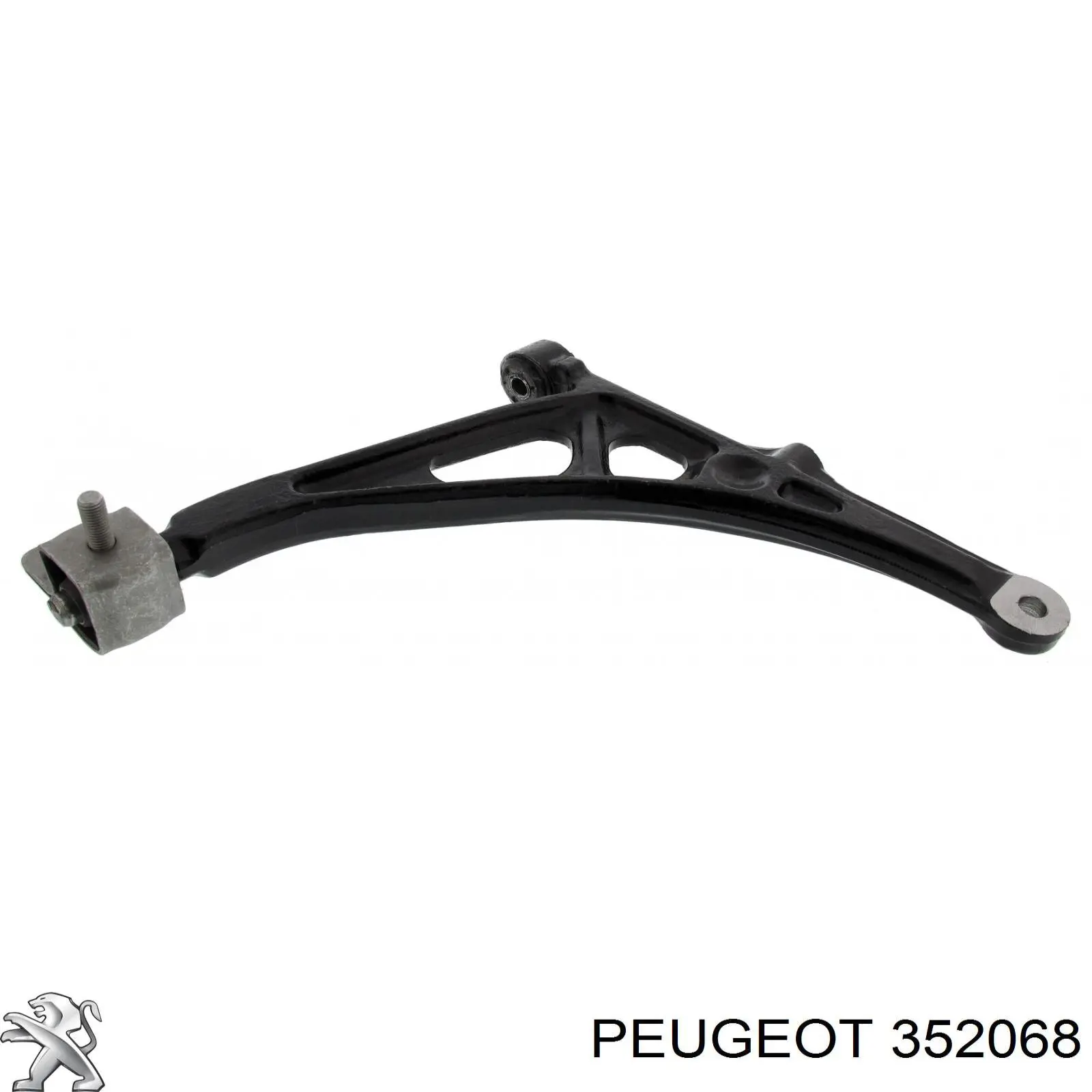 Важіль передньої підвіски нижній, лівий 3520K5 Peugeot/Citroen