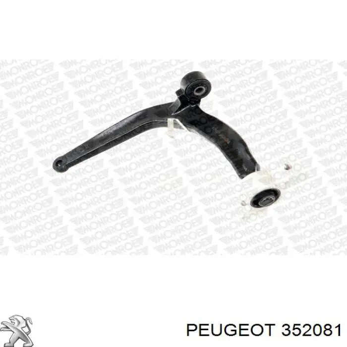 Важіль передньої підвіски нижній, правий Peugeot/Citroen 352081 ціна, від 69.04 USD