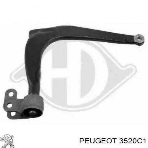 Важіль передній лівий Peugeot/Citroen 3520C1 ціна, від 85.11 USD