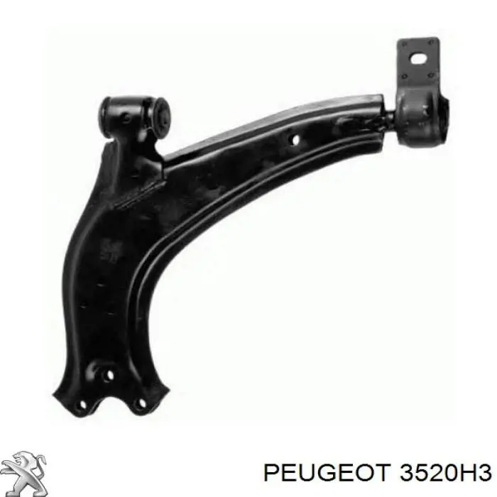 Важіль передній лівий Peugeot/Citroen 3520H3 ціна, від 43.14 USD