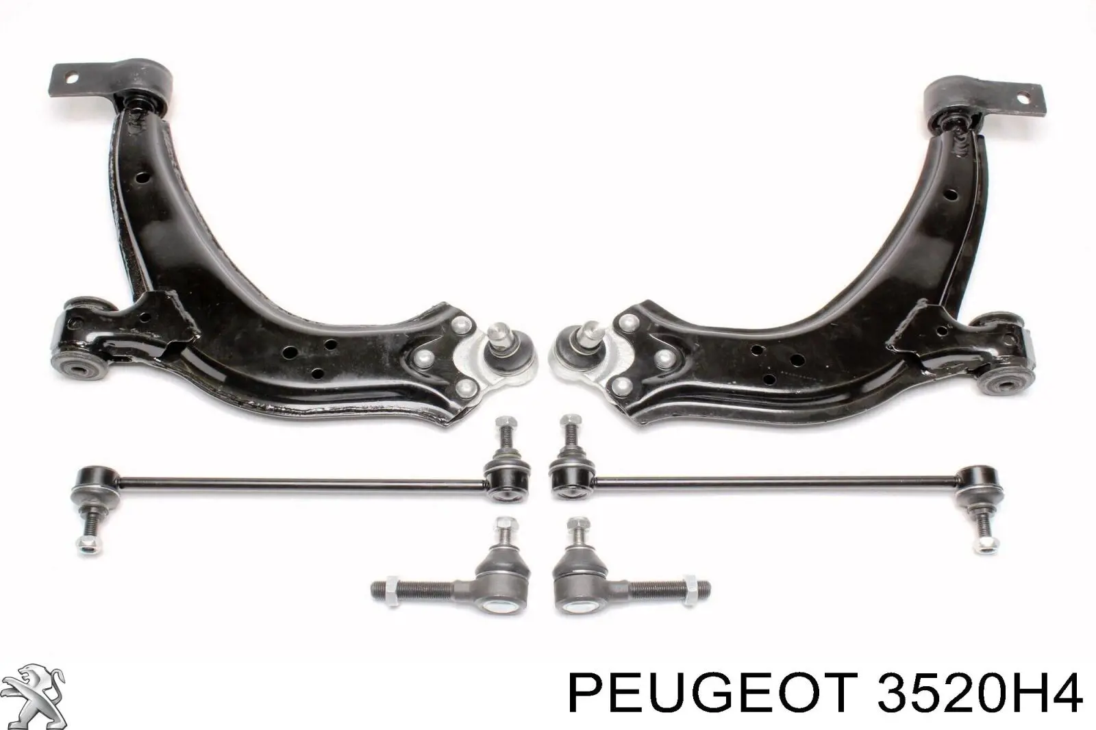 3520H4 Peugeot/Citroen важіль передньої підвіски нижній, лівий