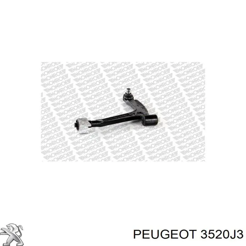 Важіль передній лівий Peugeot/Citroen 3520J3 ціна, від 41.06 USD