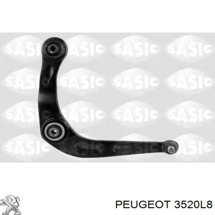 Важіль передній лівий Peugeot/Citroen 3520L8 ціна, від 39.24 USD
