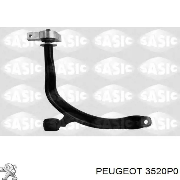 Важіль передній лівий Peugeot/Citroen 3520P0 ціна, від 82.45 USD