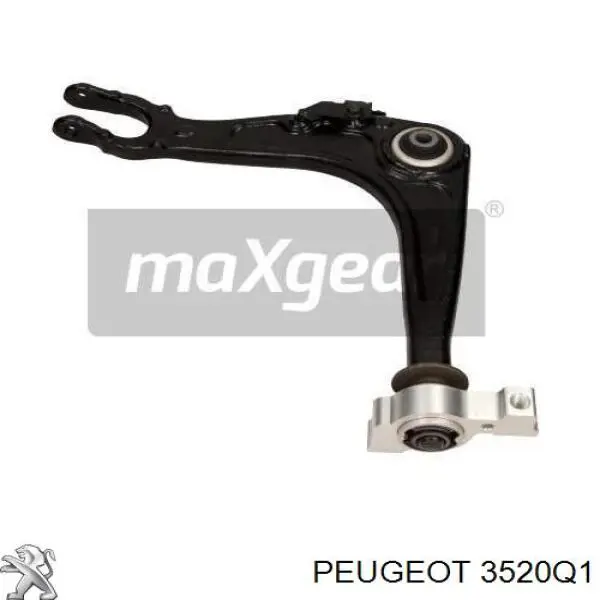 Купити 3520Q1 Peugeot/Citroen Лівий важіль передній нижній підвіски