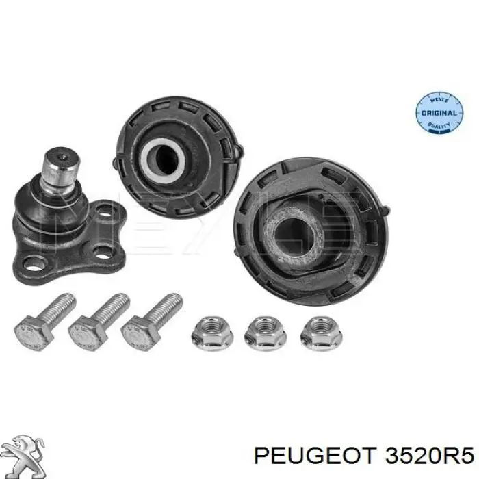 Купити 3520R5 Peugeot/Citroen Лівий важіль передній нижній підвіски