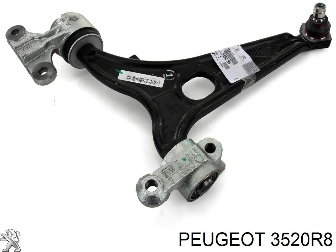 Купити 3520R8 Peugeot/Citroen Лівий важіль передній нижній підвіски