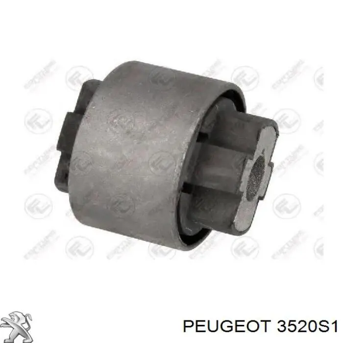 Важіль передньої підвіски нижній, лівий 3520S1 Peugeot/Citroen