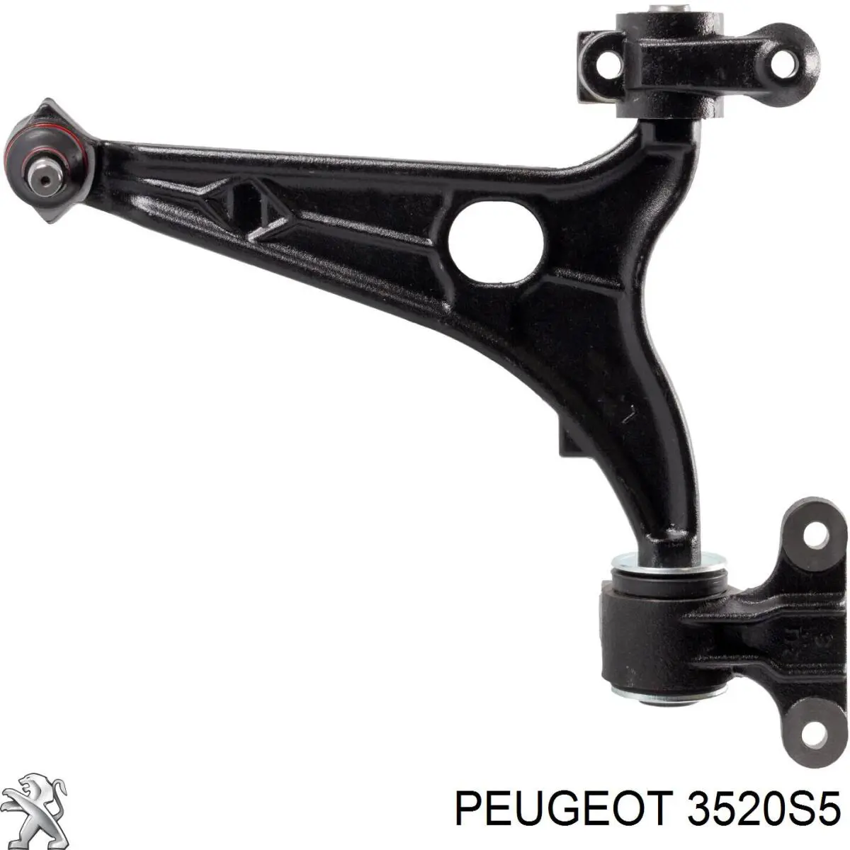 Купити 3520S5 Peugeot/Citroen Лівий важіль передній нижній підвіски