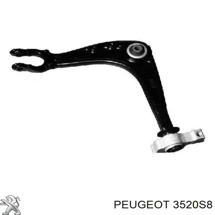 Важіль передній лівий Peugeot/Citroen 3520S8 ціна, від 59.39 USD