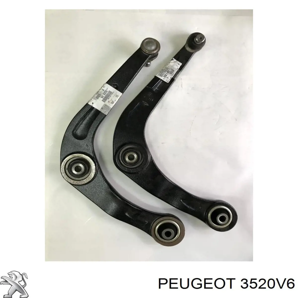 Важіль передньої підвіски нижній, лівий 3520V6 Peugeot/Citroen
