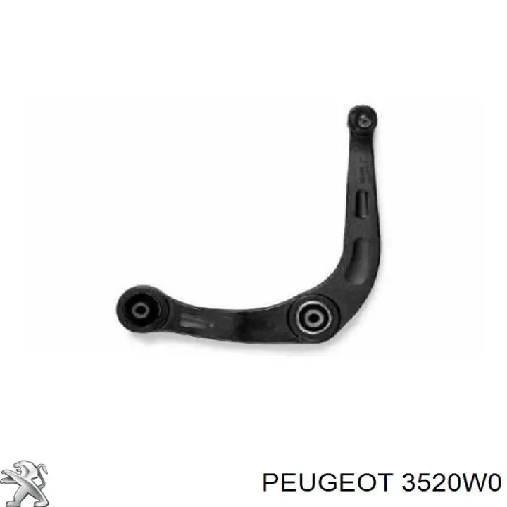 Важіль передній лівий Peugeot/Citroen 3520W0 ціна, від 46.63 USD