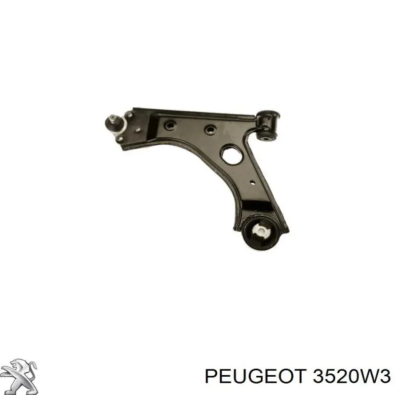 Купити 3520W3 Peugeot/Citroen Лівий важіль передній нижній підвіски