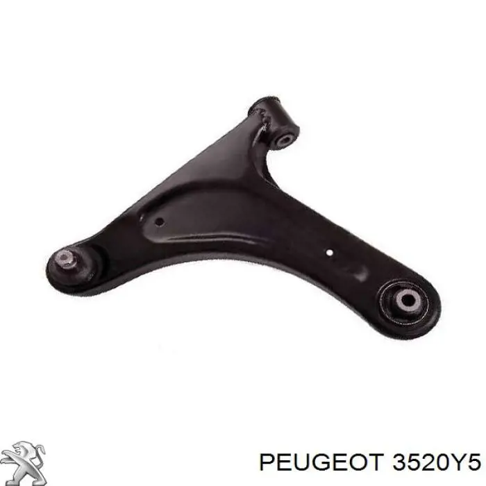 Важіль передньої підвіски нижній, лівий 3520Y5 Peugeot/Citroen