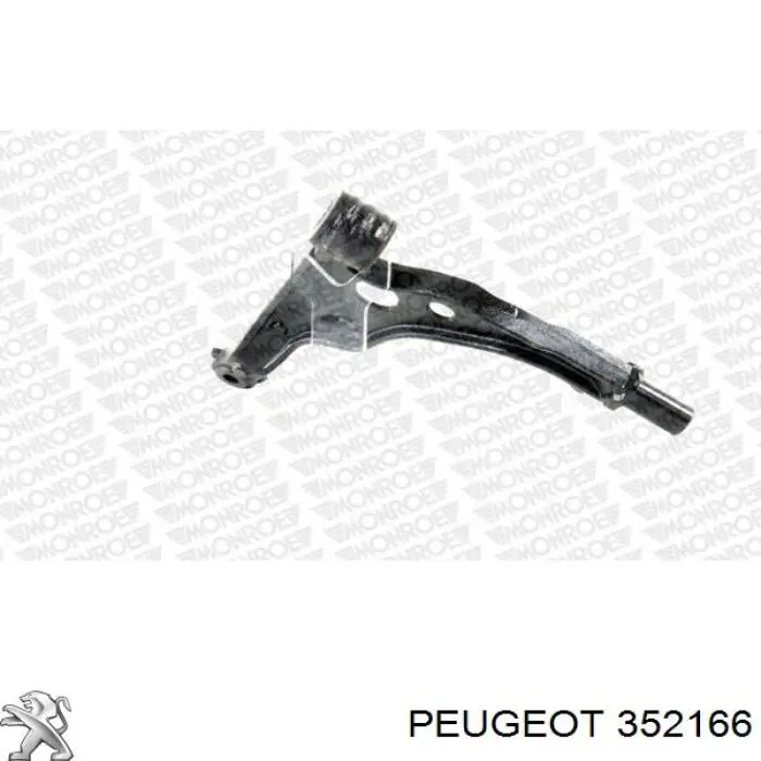 352166 Peugeot/Citroen важіль передньої підвіски нижній, правий