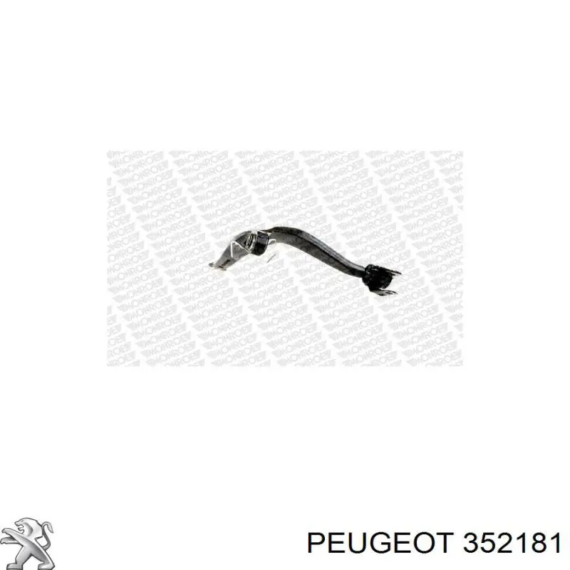 Важіль передньої підвіски нижній, правий Peugeot/Citroen 352181 ціна, від 37.89 USD