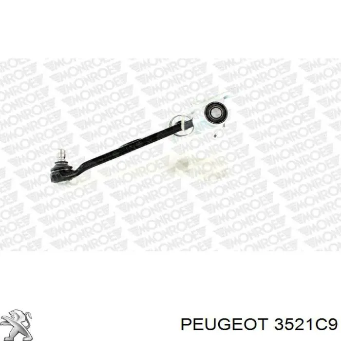 Важіль передньої підвіски нижній, правий Peugeot/Citroen 3521C9 ціна, від 56.47 USD