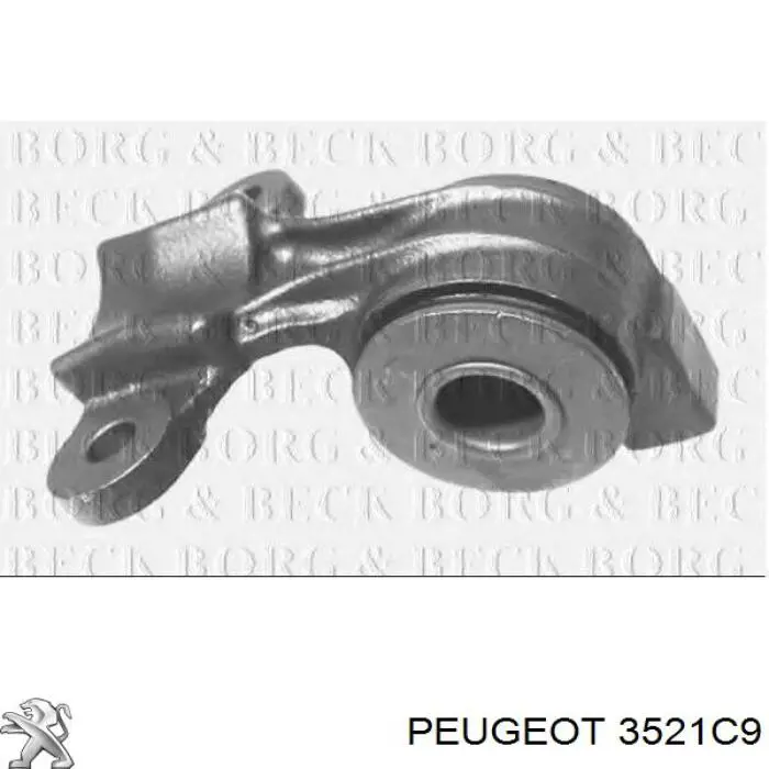 Купити 3521C9 Peugeot/Citroen Важіль передньої підвіски нижній, правий