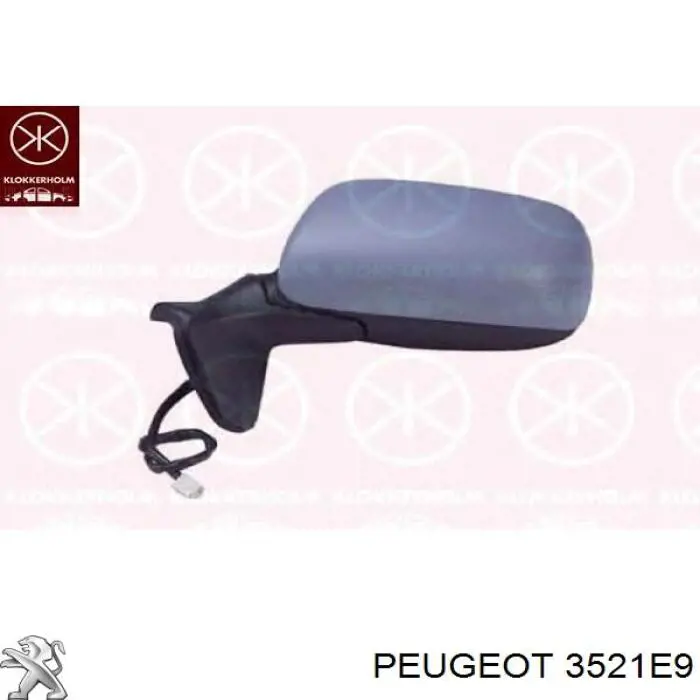 Купити 3521E9 Peugeot/Citroen Важіль передньої підвіски нижній, правий