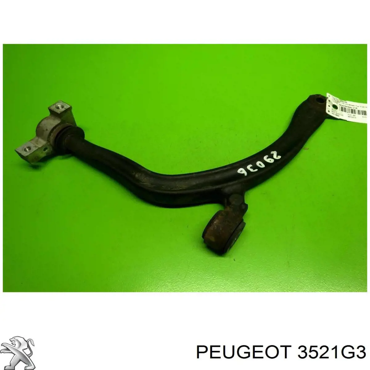 Важіль передньої підвіски нижній, правий 3521G3 Peugeot/Citroen