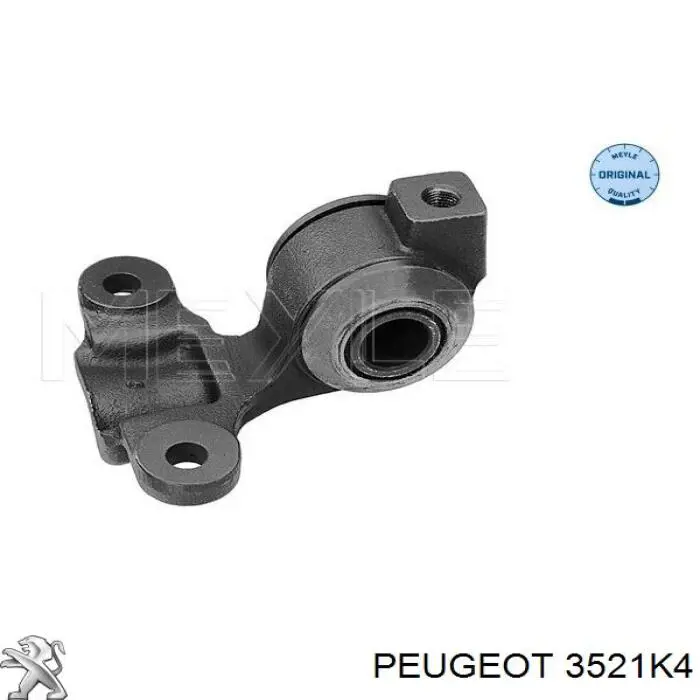 Купити 3521K4 Peugeot/Citroen Важіль передньої підвіски нижній, правий