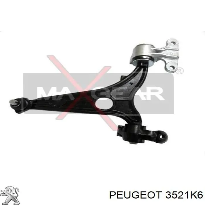 Важіль передньої підвіски нижній, правий Peugeot/Citroen 3521K6 ціна, від 70.74 USD