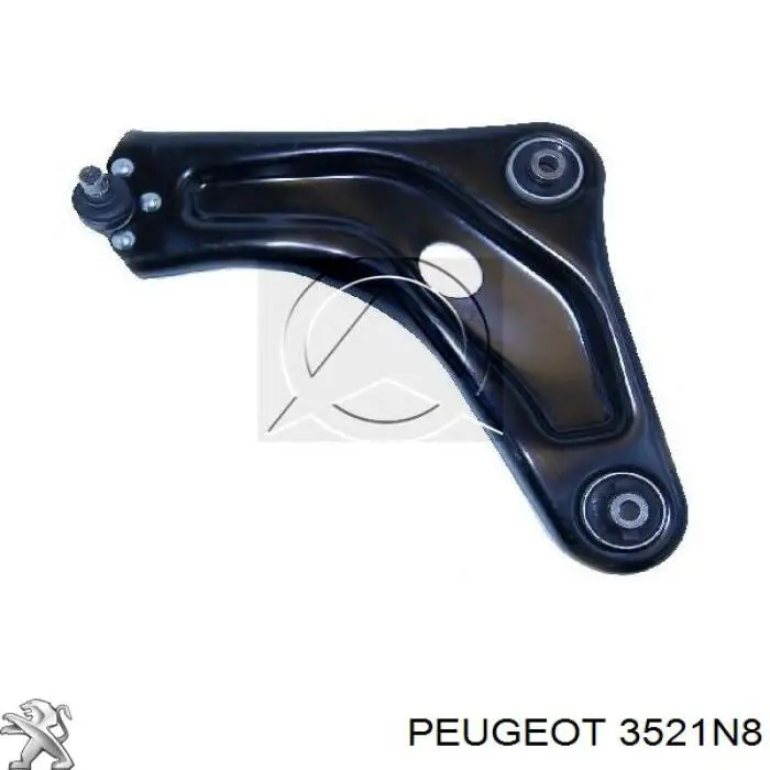 Важіль передньої підвіски нижній, правий Peugeot/Citroen 3521N8 ціна, від 38.01 USD