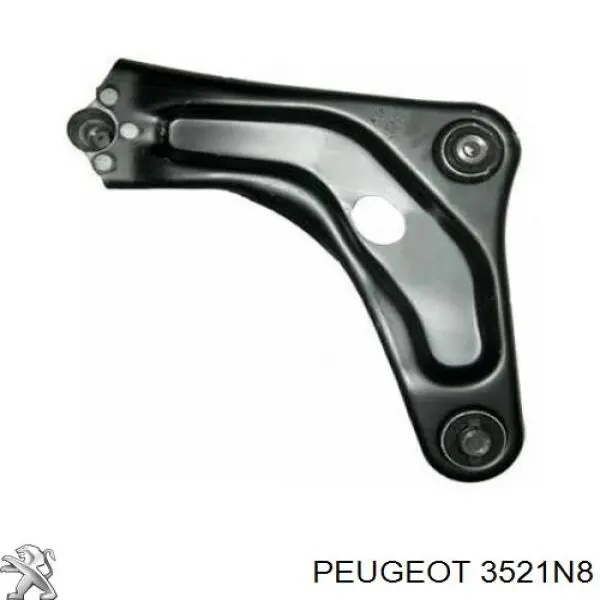 3521N8 Peugeot/Citroen важіль передньої підвіски нижній, правий