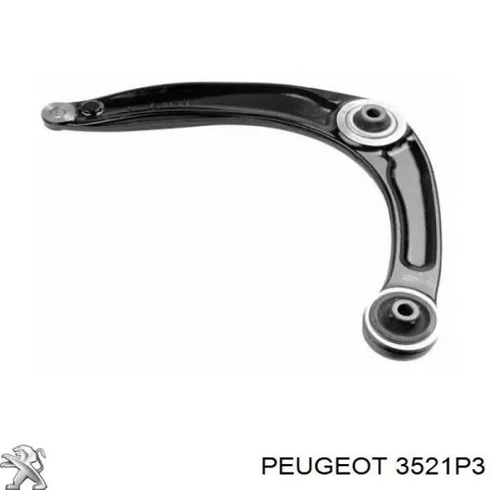 Купити 3521P3 Peugeot/Citroen Важіль передньої підвіски нижній, правий