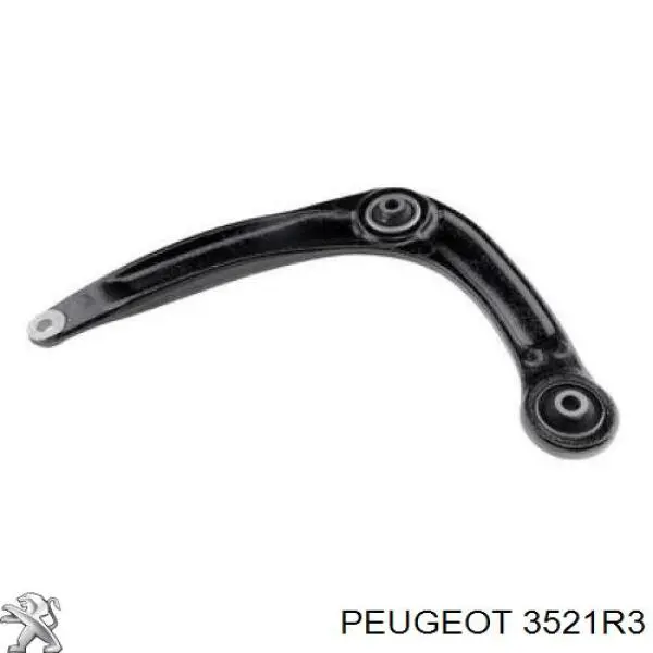 Купити 3521R3 Peugeot/Citroen Важіль передньої підвіски нижній, правий