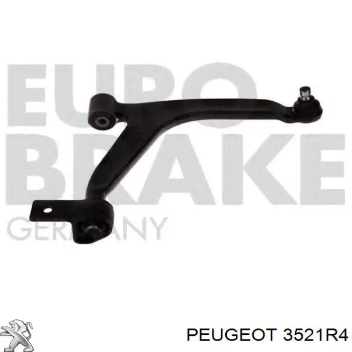 3521R4 Peugeot/Citroen важіль передньої підвіски нижній, правий
