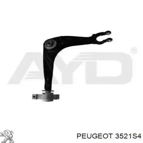 3521S4 Peugeot/Citroen Важіль передньої підвіски нижній, правий