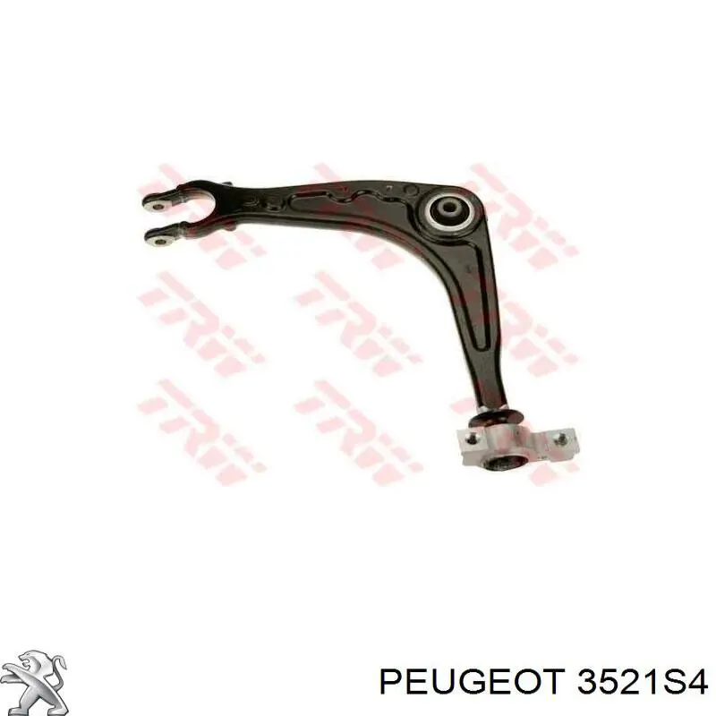 Важіль передньої підвіски нижній, правий 3521S4 Peugeot/Citroen