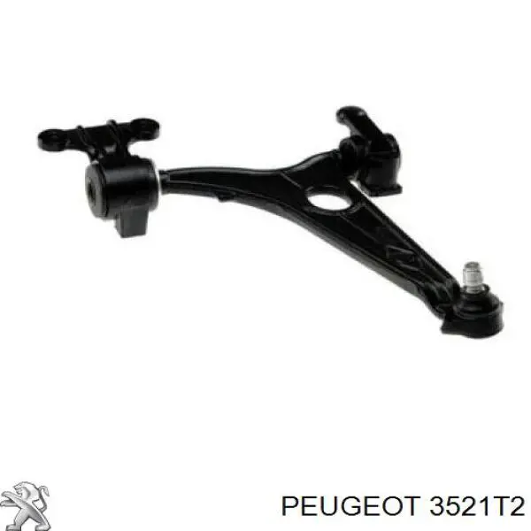 3521T2 Peugeot/Citroen Важіль передньої підвіски нижній, правий