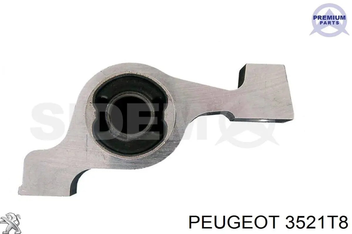 Купити 3521T8 Peugeot/Citroen Важіль передньої підвіски нижній, правий